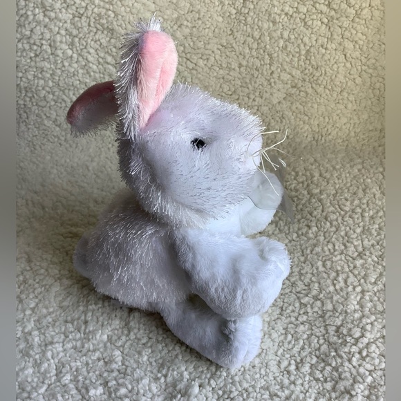 Ganz Webkinz HM078 White Bunny Rabbit Plush Stuffed Animal Toy No Code - Picture 2 of 5